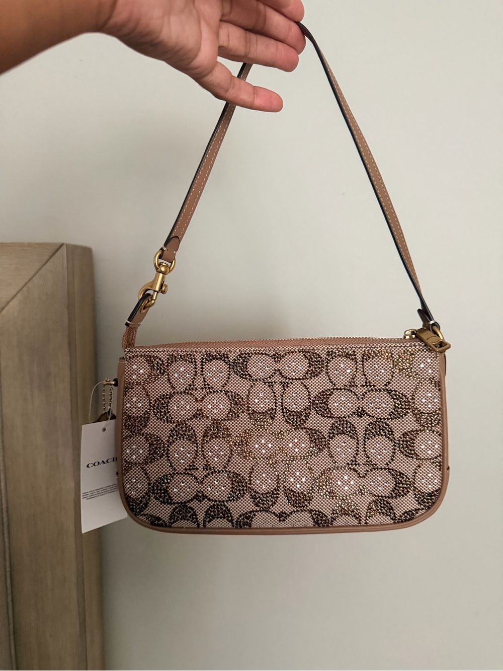 Coach crystal jacquard plaza bag NEVER WORN ‼️